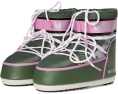 Ботинки MOON BOOT Icon Low Space Racing с принтом логотипа