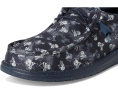 Кроссовки Hey Dude Wally Funk Skull Print с принтом черепа и эластичными шнурками