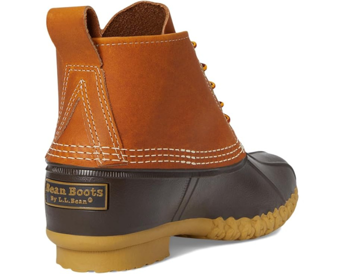 L.L.Bean Ботинки Bean Boot 6 дюймов для снега с кожаным верхом