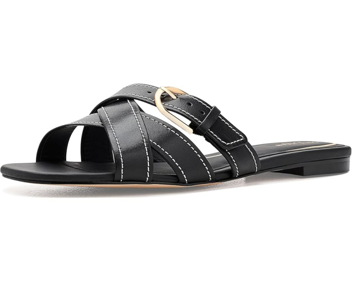 Сандалии Cole Haan Velma Buckle Slide с квадратным носком
