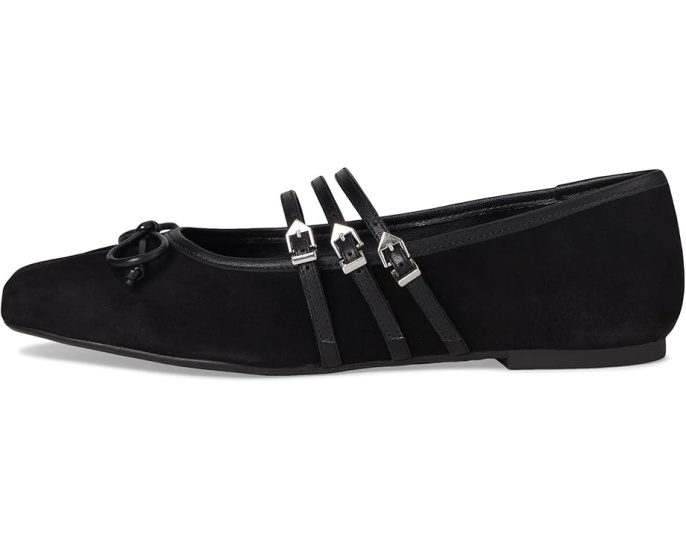 Балетки Schutz Arissa Strap с квадратным носком и ремешками на пряжках