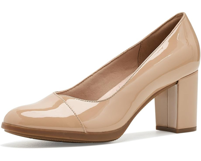 Туфли-лодочки Clarks Bayla Rae с блок-каблуком