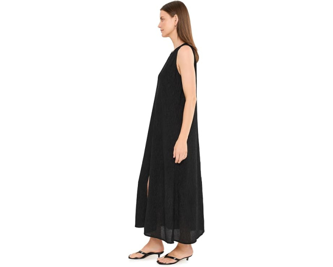 Платье макси Woven Plisse Maxi Dress от Eileen Fisher с текстурой плиссе