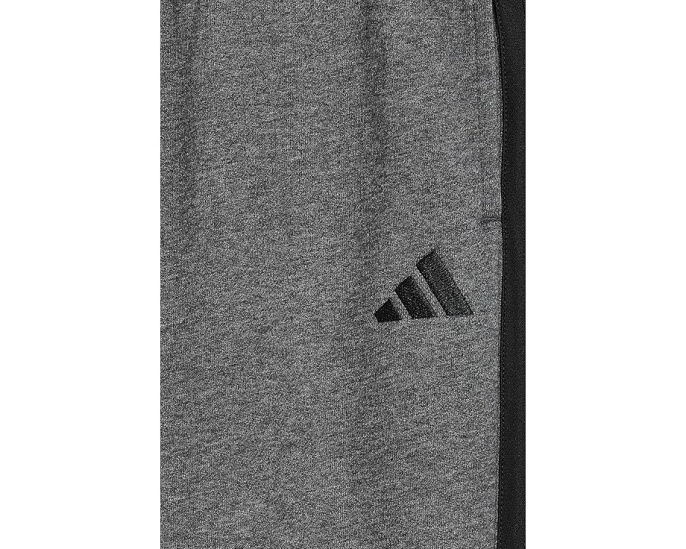 Утепленные джоггеры Adidas Essential 3-Stripe Fleece Heather Joggers для детей