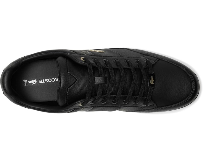 Кроссовки Lacoste Chaymon из кожи с крокодиловым логотипом
