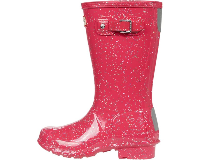 Детские резиновые сапоги Hunter Kids Original Giant Glitter с блестками