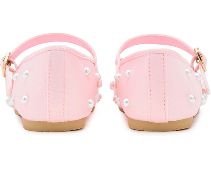 Janie and Jack балетки Pearl Flat с отделкой под жемчуг для девочек