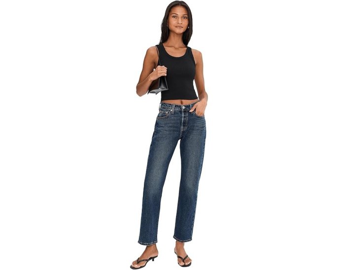 Джинсы Levi's Premium 501 Curve для фигуры с формами с завышенной талией