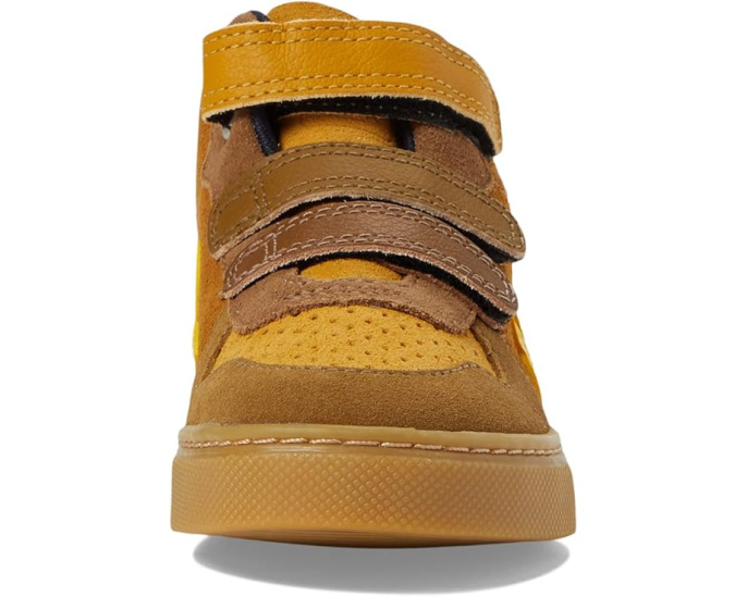 Кроссовки VEJA Small V-10 M Suede для малышей с кожаным верхом и липучкой