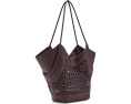 Maribel Woven Panel Tote Bag