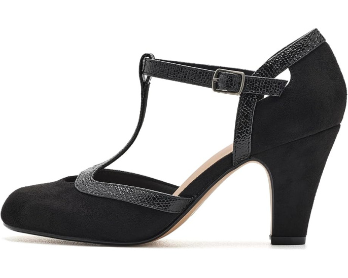 Туфли Journee Collection Olina Pumps с ремешком на щиколотке