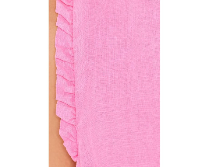 Платье льняное Kavalla от Lilly Pulitzer с рюшами