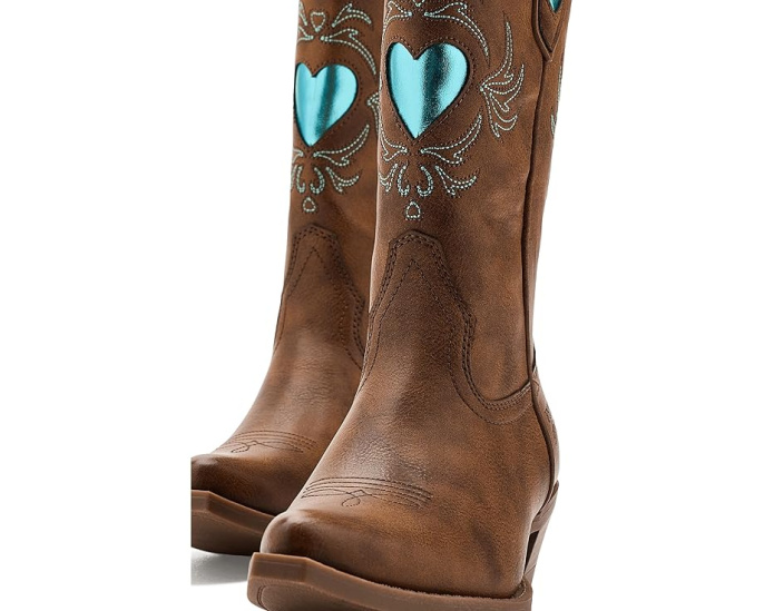 Ботинки FRYE AND CO. Kids Iyla Heart Deco с сердцем