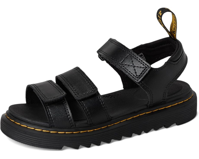 Детские сандалии Dr. Martens Klaire J на липучке с кожаным верхом