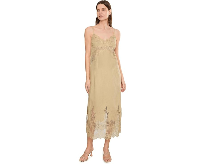 Платье Samia от AllSaints с кружевной отделкой