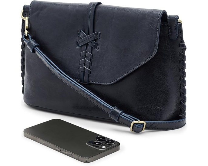 Сумка через плечо HOBO Expedition Shoulder Crossbody синяя
