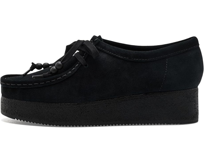 Кроссовки Clarks Wallacraft Bee на платформе из замши