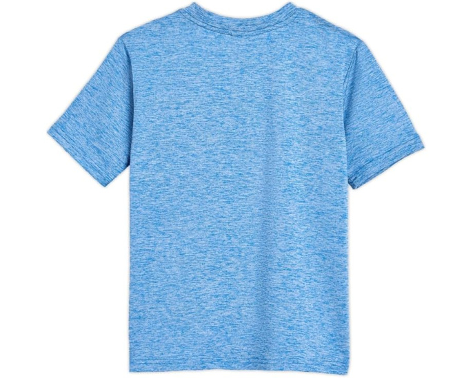 Спортивный детский комплект из футболки и шорт Puma с логотипом Racing Blue