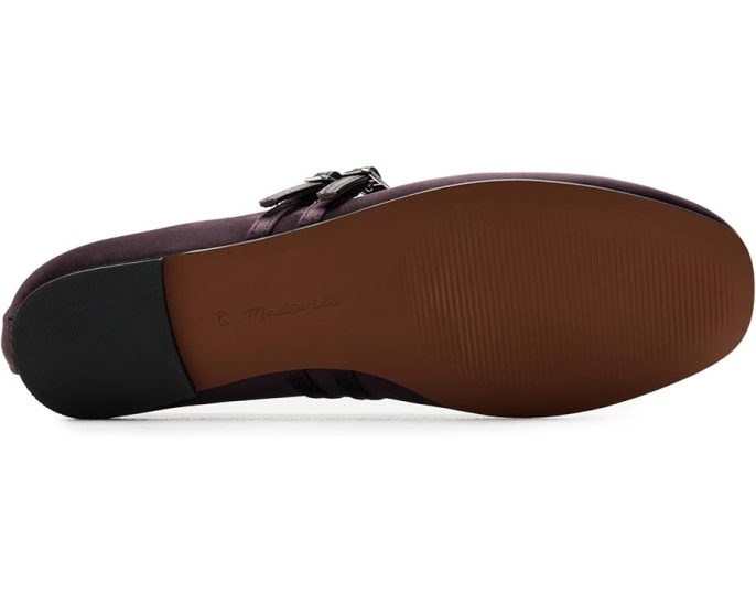 Туфли Greta Bow Double Strap с бантом из атласа Madewell