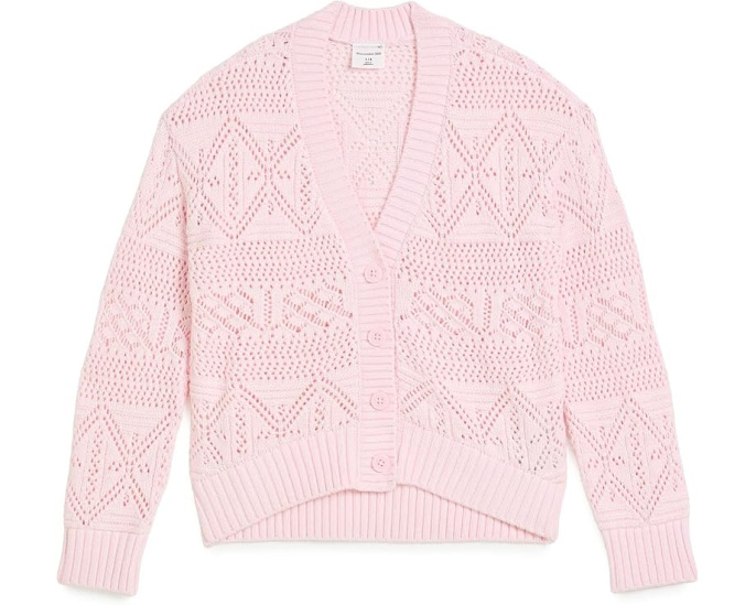 Ажурный кардиган abercrombie kids для детей