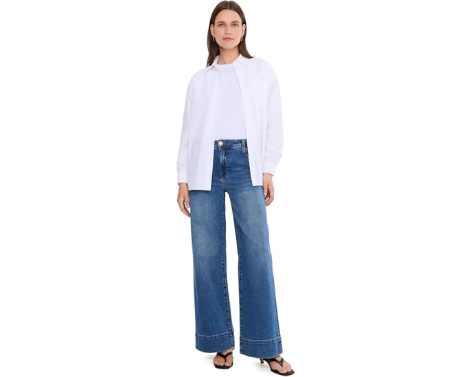 Джинсы Maya High Rise Wide Legs Wide Hem от KUT from the Kloth