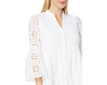 3/4 Sleeve Hazelanne Eyelet Dress