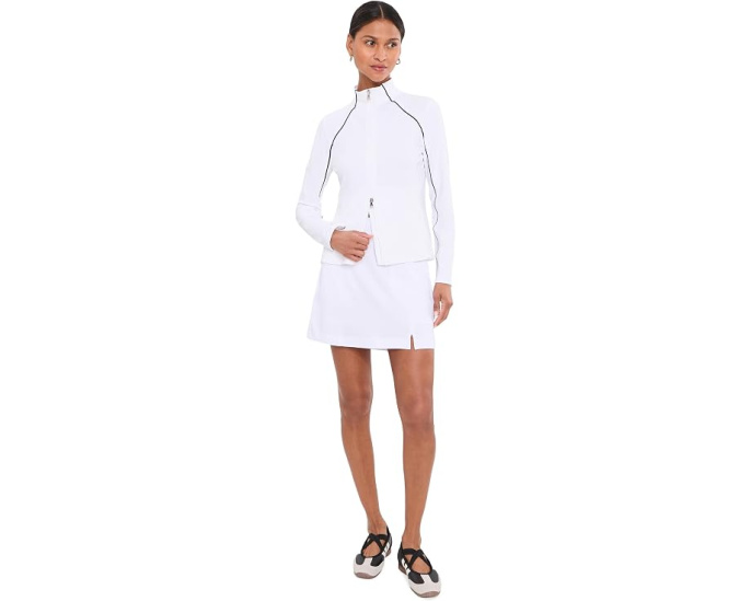Куртка Tommy Bahama Aubrey Piped Full Zip с контрастной отделкой