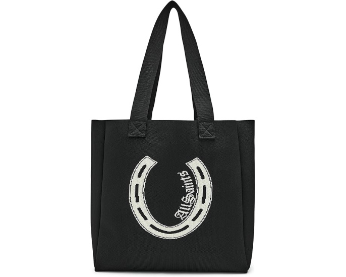 Сумка-тоут AllSaints Izzy Horseshoe из переработанного трикотажа