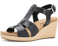 Клинья Rockport Belle с открытым носом и кожаным верхом