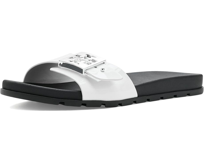Сандалии Tory Burch Buckle Slide с водонепроницаемым верхом и стелькой из EVA