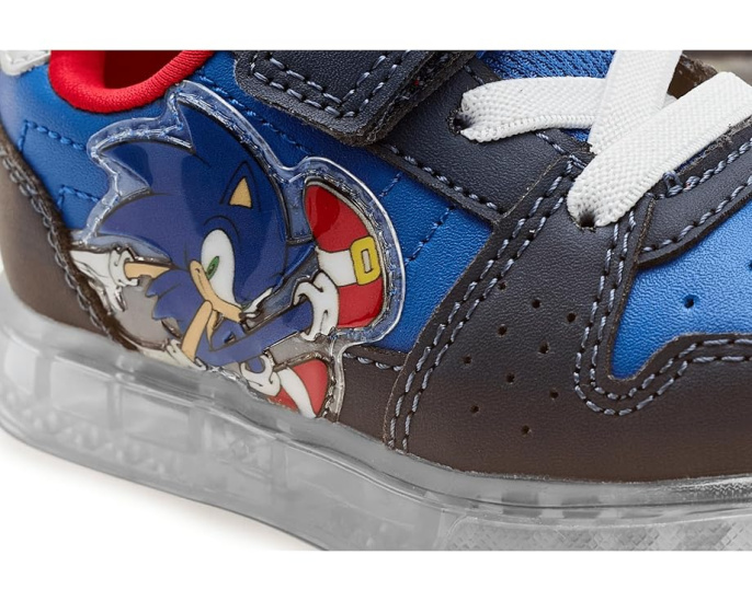 Светящиеся кроссовки Josmo Sonic для малышей с эластичными шнурками