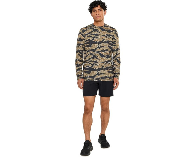 Футболка Sport Vent Long Sleeve от RVCA черного цвета