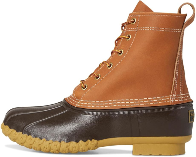 Утепленные ботинки L.L.Bean Bean Boots 8 Insulated с цепным протектором