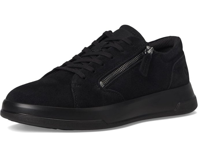 Кроссовки ECCO Move Zip Lace Sneaker из кожи с технологией FLUIDFORM
