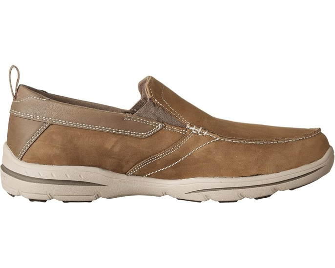 SKECHERS мокасины Relaxed Fit Harper - Forde из натуральной кожи