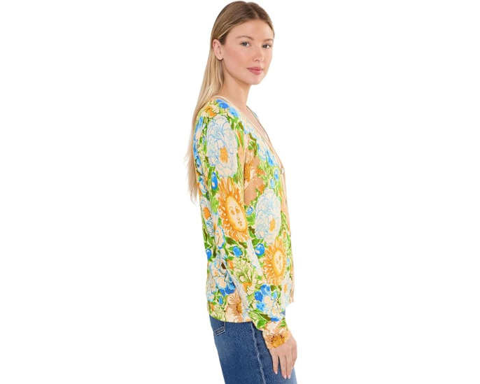 Кардиган Pollyanne от Lilly Pulitzer с цветочным принтом