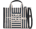 Средняя сумка-тоут Marc Jacobs The Stripe Canvas с полосатым принтом