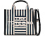 Средняя сумка-тоут Marc Jacobs The Stripe Canvas с полосатым принтом