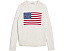 Детский свитер с воротником-хомутом от Vineyard Vines с флагом США
