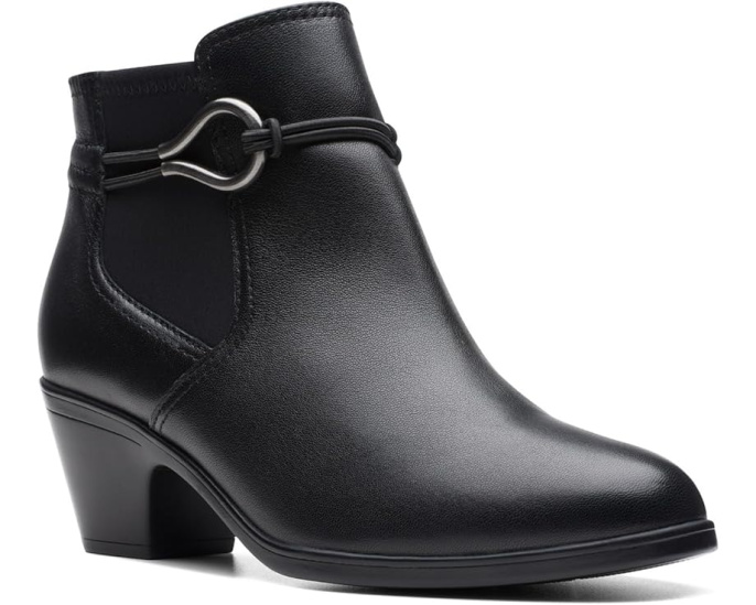 Ботильоны Clarks Emily2 Kaylie на устойчивом каблуке с застежкой-молнией