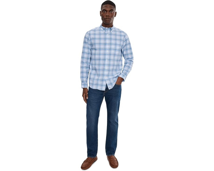 Рубашка Seven Mile Plaid Performance Cotton от Vineyard Vines