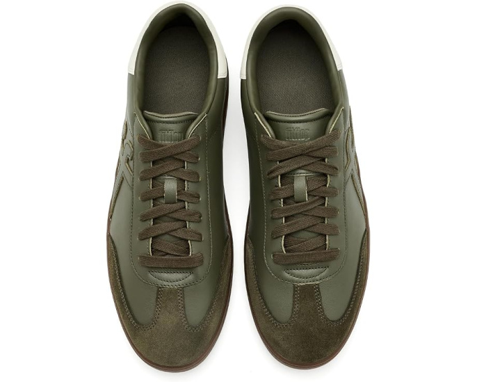 FitFlop The Dash FF кроссовки T-Toe из замши и кожи