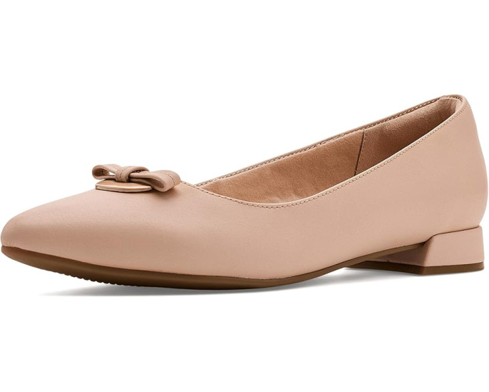 Туфли Natalyn Trim от Clarks из мягкой кожи с декоративным бантом