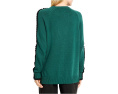 Ruffled Down Sweater