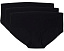 Трусы бикини Commando Invisible Rib, 3 пары, черные