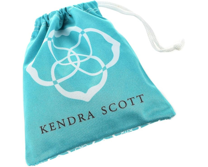 Кулон Kendra Scott Elisa с камнем на регулируемой цепочке