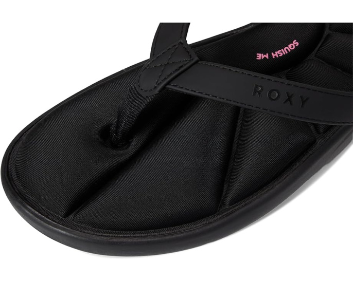 Сланцы Roxy Rays с верхом из полиуретана и стелькой ЭВА для пляжа