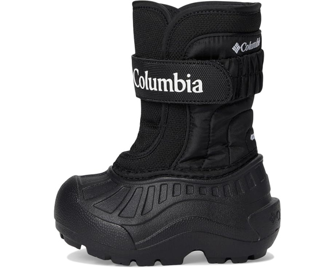 Детские зимние сапоги Columbia Powderbug Snowlite Strap с утеплителем 400 г и мембраной TechLite