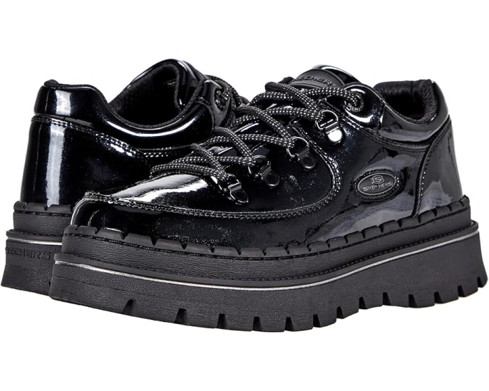 Кроссовки SKECHERS Jammers на платформе в ретро стиле