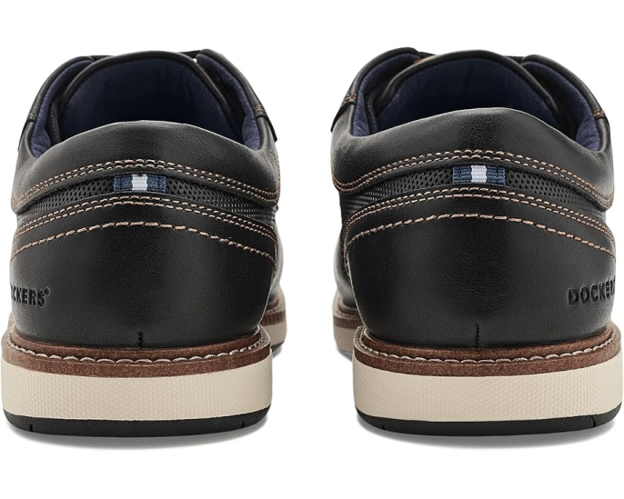 Dockers мужские туфли Halstead из черной экокожи
